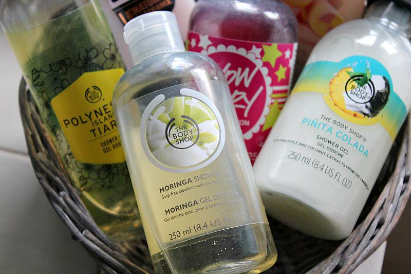 Shower Gels ft. The Body Shop, Lush 